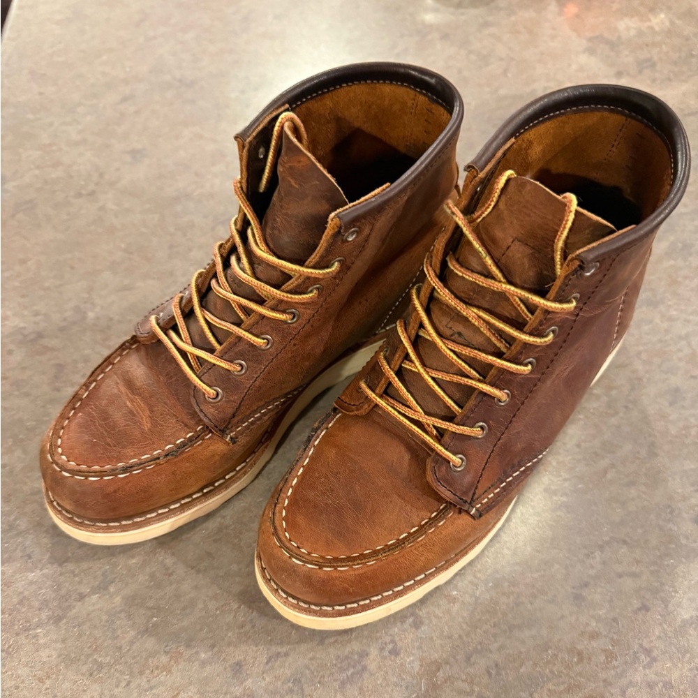 Red Wing Shoes Brown Leather Footwear